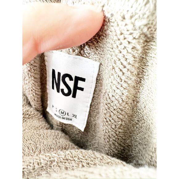 NSF Maddox Lace Up Front Slim Jogger Sweatpants Size Medium NWD - Picture 5 of 6